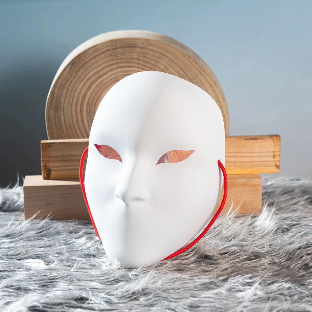Masque blanc neutre — à personnaliser